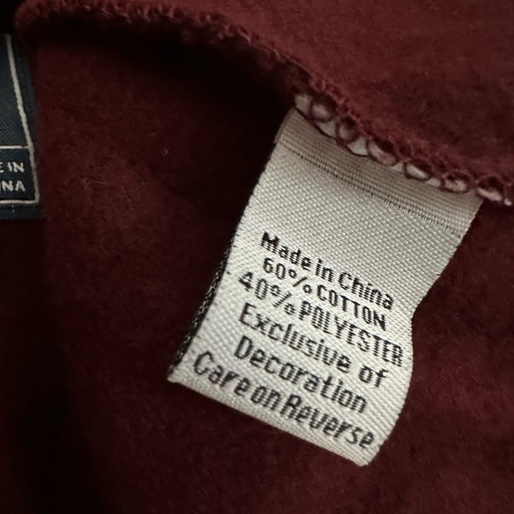 Virginia Tech Embroiled Zip Up Hoodie Jacket and T-Shirt - Picture 6 of 10